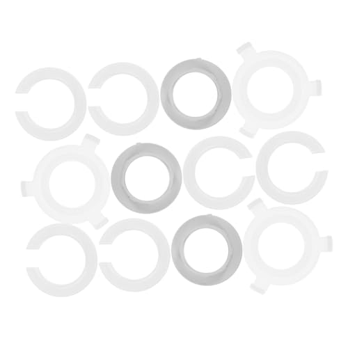 SEWACC 30 Stück Teiliges Lampenschirm Adapterring zu Lampenschirm Konverter Lampenfassung Adapter Ringe Ersatzteile für Einfache Montage und Sicheren Halt von SEWACC