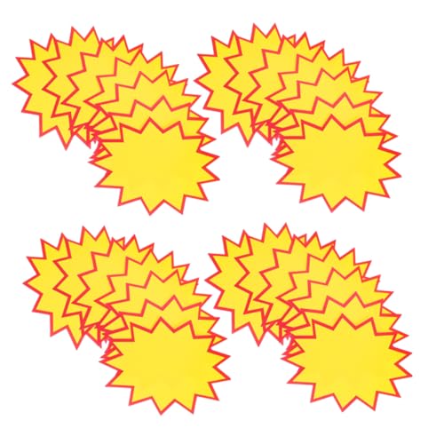 SEWACC 300 Stück Boutique Preisschilder Sternförmig Blanko Verkaufsetiketten Für Einzelhandel Temporäre Rabattaktionen Event Tags Für Ladenanzeigen von SEWACC