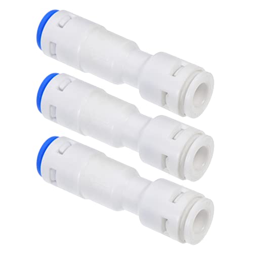SEWACC 3st Rückschlagventil Wasserrohrverschraubung 1/4 Scheck Anschlüsse Für Wasserfilter Wasserschlauch Filter Wasserleitung Rohr-schnelladapter Pipeline Haushalt Plastik Weiß SEWACC 3st Rückschlagventil Wasserrohrverschraubung 1/4 Scheck Anschlüsse Für Wasserfilter Wasserschlauch Filter Wasserleitung Rohr-schnelladapter Pipeline Haushalt Plastik Weiß von SEWACC