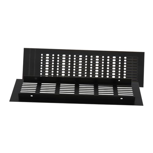 SEWACC 4 Stück Aluminiumlegierung Lüftungsgitter Teilig Rechteckig für Möbel Schuhschrank Garderobe Korrosionsbeständig Einfache Montage Belüftungsabdeckung für Schränke und Kommoden SEWACC 4 Stück Aluminiumlegierung Lüftungsgitter Teilig Rechteckig für Möbel Schuhschrank Garderobe Korrosionsbeständig Einfache Montage Belüftungsabdeckung für Schränke und Kommoden von SEWACC