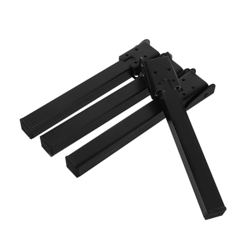 SEWACC 4 Stück Faltbare Tischbeine Stabile und Praktische Tischfüße für Laptop Desks Klappbar und Tragbar für Zuhause Hohe Belastbarkeit Schwarz SEWACC 4 Stück Faltbare Tischbeine Stabile und Praktische Tischfüße für Laptop Desks Klappbar und Tragbar für Zuhause Hohe Belastbarkeit Schwarz von SEWACC