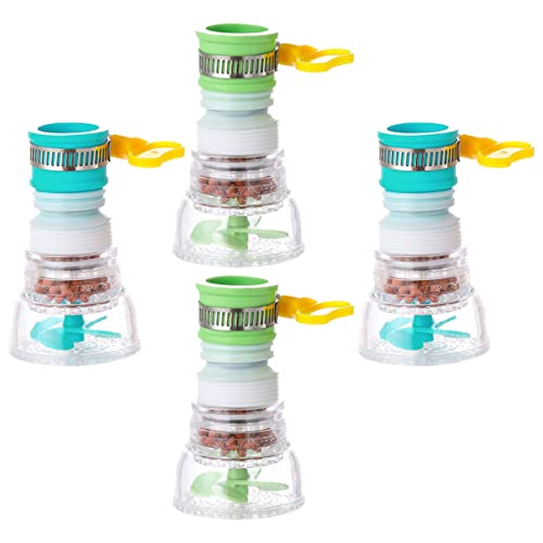 SEWACC 4 Stück Küchenarmatur Sprüher Teiliges Erweiterbarer Wasserfilter mit Drehbarem Sprühkopf für Spüle und Bad Wassersparend Feinem Filter für Sauberes Wasser SEWACC 4 Stück Küchenarmatur Sprüher Teiliges Erweiterbarer Wasserfilter mit Drehbarem Sprühkopf für Spüle und Bad Wassersparend Feinem Filter für Sauberes Wasser von SEWACC
