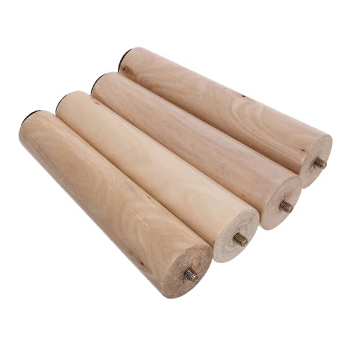 SEWACC 4 Stück Massivholz Möbelbeine Set Sofa Tischbeine aus Holz Stabile Möbelfüße für Sofa Couchtisch Tv Schrank und Kommode Elegante Holzbeine für Vielseitige Möbelunterstützung SEWACC 4 Stück Massivholz Möbelbeine Set Sofa Tischbeine aus Holz Stabile Möbelfüße für Sofa Couchtisch Tv Schrank und Kommode Elegante Holzbeine für Vielseitige Möbelunterstützung von SEWACC