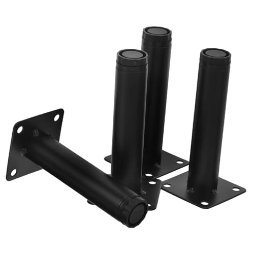 SEWACC 4 Stück Möbelbeine aus Kaltgewalztem Stahl Stabile Langlebige Metallfüße Höhenverstellbar Ersatz für Kommode Sofa Nachttisch Moderne Robuste Möbelfüße Einfache Montage SEWACC 4 Stück Möbelbeine aus Kaltgewalztem Stahl Stabile Langlebige Metallfüße Höhenverstellbar Ersatz für Kommode Sofa Nachttisch Moderne Robuste Möbelfüße Einfache Montage von SEWACC