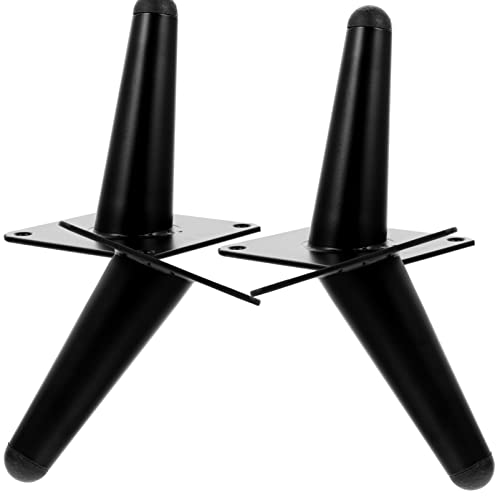 SEWACC 4 Stück Möbelfüße Metall Schräge Sofa Beine Hohe Elegante Möbelbeine für Sofa Tv Schrank und Kommode Stabil und Installieren von SEWACC