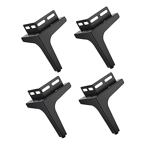 SEWACC 4 Stück Möbelfüße aus Hochwertigem Kaltstahl Rostfrei und Langlebig Praktische Dreibeinige Möbelbeine für Sofa Schrank Tisch und Kommode Schwarz Teiliges SEWACC 4 Stück Möbelfüße aus Hochwertigem Kaltstahl Rostfrei und Langlebig Praktische Dreibeinige Möbelbeine für Sofa Schrank Tisch und Kommode Schwarz Teiliges von SEWACC