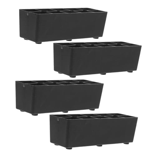 SEWACC 4 Stück Plastische Möbelbeine Höhenverstellbare Sofafüße für Couch und Stühle Stabil und Schützend zur Erhöhung von Möbeln Schutz des SEWACC 4 Stück Plastische Möbelbeine Höhenverstellbare Sofafüße für Couch und Stühle Stabil und Schützend zur Erhöhung von Möbeln Schutz des von SEWACC