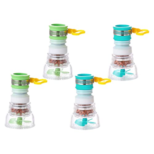 SEWACC 4 Stück Praktischer Teiliger Rotierender Wasserfilter für Küchenarmaturen Erweiterbarer Sprühkopf mit Feinstfilter für Küche Bad Toilette Wassersparend Einfach zu Reinigen SEWACC 4 Stück Praktischer Teiliger Rotierender Wasserfilter für Küchenarmaturen Erweiterbarer Sprühkopf mit Feinstfilter für Küche Bad Toilette Wassersparend Einfach zu Reinigen von SEWACC
