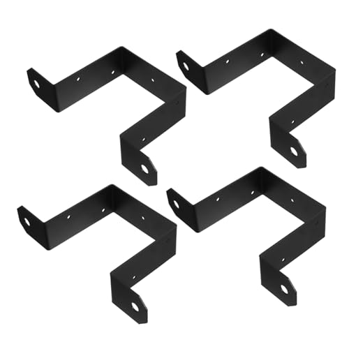 SEWACC 4 Stück Robuste Metallklemmen für Terrassen und Geländeranwendungen Wetterfest und Langlebig für Garten Balkon und Treppen SEWACC 4 Stück Robuste Metallklemmen für Terrassen und Geländeranwendungen Wetterfest und Langlebig für Garten Balkon und Treppen von SEWACC