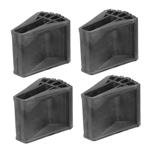 SEWACC 4 Stück Rutschfeste Leiterfußschoner Faltbare Leiter Fußabdeckungen mit Dämpfender Verschleißfester Gummibeschichtung Extra Auflagefläche zum Schutz von Böden für Mehr Stabilität SEWACC 4 Stück Rutschfeste Leiterfußschoner Faltbare Leiter Fußabdeckungen mit Dämpfender Verschleißfester Gummibeschichtung Extra Auflagefläche zum Schutz von Böden für Mehr Stabilität von SEWACC