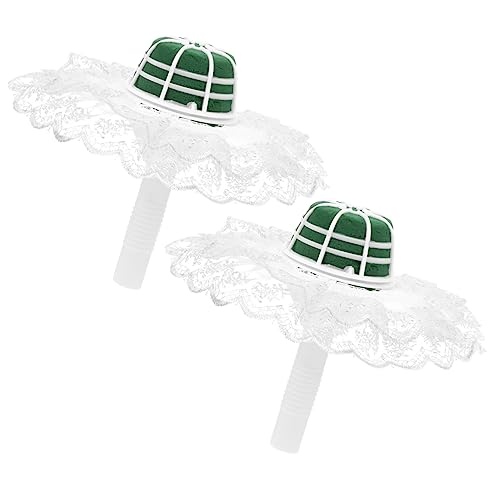 SEWACC 4 Stück Teiliges Brautstraußhalter Set mit Blumenerde DIY Hochzeitsblumenhalter mit Spitze Stabiler Handgebundener Blumenstraußhalter für Braut und Zufällige Farbe Zufällige Farbe SEWACC 4 Stück Teiliges Brautstraußhalter Set mit Blumenerde DIY Hochzeitsblumenhalter mit Spitze Stabiler Handgebundener Blumenstraußhalter für Braut und Zufällige Farbe Zufällige Farbe von SEWACC