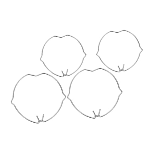 SEWACC 4 Stück Teiliges Downlight Halteringe aus Langlebigem Mangansstahl Federnde Clips für Einbaustrahler Sichere Befestigung und Zuverlässiger Halt für Spot und Deckenleuchten von SEWACC