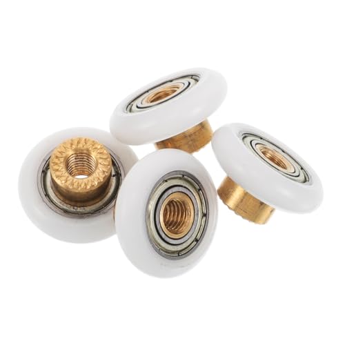 SEWACC 4 Stück Teiliges Duschschiebetür Laufrollen Langlebige Ersatzteile für Badezimmertüren Kompatibel mit Glas Schiebetüren Einfache Montage Verbesserte Stabilität und Anwendung SEWACC 4 Stück Teiliges Duschschiebetür Laufrollen Langlebige Ersatzteile für Badezimmertüren Kompatibel mit Glas Schiebetüren Einfache Montage Verbesserte Stabilität und Anwendung von SEWACC