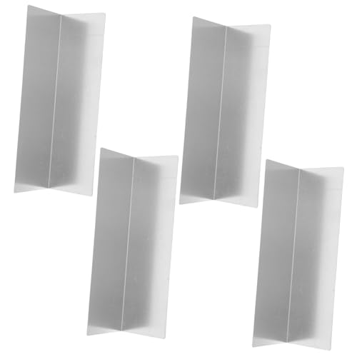 SEWACC 4 Stück Teiliges Garagentor Dichtungsset Aluminium Wetterfeste Dichtung für Garagentormodelle und Einfacher Einbau Effektiver Zugluftstopper Umfassender Schutz gegen Schmutz und von SEWACC