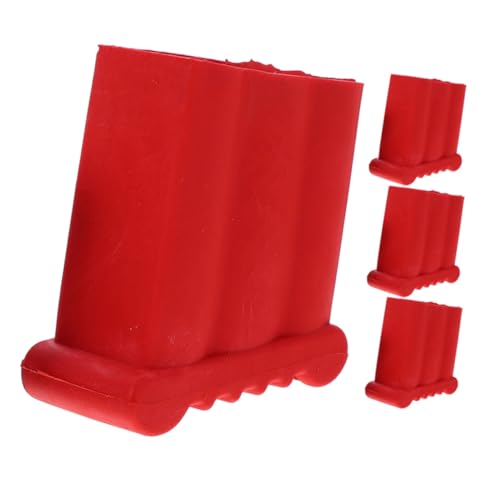 SEWACC 4 Stück Teiliges Gummi Leiterfußschutz Rutschfeste Verschleißfeste Abdeckungen für Verschiedene Leitern Verdicktes Design mit Vergrößerter Auflagefläche Stabiler Stand für SEWACC 4 Stück Teiliges Gummi Leiterfußschutz Rutschfeste Verschleißfeste Abdeckungen für Verschiedene Leitern Verdicktes Design mit Vergrößerter Auflagefläche Stabiler Stand für von SEWACC