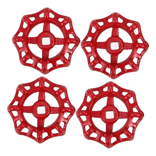 SEWACC 4 Stück Teiliges Gusseisen Absperrventil Handräder Robust Polierte Oberfläche Langlebige Wasserhahn Ersatzgriffe für Garten Bad Küche und Diverse Leicht zu Bedienen Komfortabler SEWACC 4 Stück Teiliges Gusseisen Absperrventil Handräder Robust Polierte Oberfläche Langlebige Wasserhahn Ersatzgriffe für Garten Bad Küche und Diverse Leicht zu Bedienen Komfortabler von SEWACC