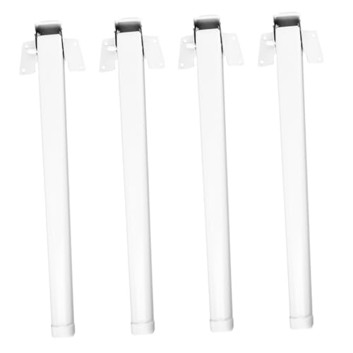 SEWACC 4 Stück Teiliges Klappbare Quadratische Metall tischbeine Höhenverstärkt für DIY Möbel Stabile und Vielseitige Tischbeine für Camping Bett Klapptische Einfache Montage ohne von SEWACC