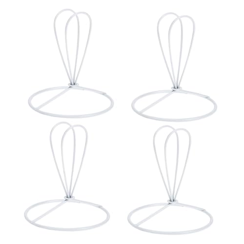 SEWACC 4 Stück Teiliges Lampenschirm Ring aus Robustem Eisen Stabiler Lampenrahmen mit Drahtschutz Einfacher Austausch für Tischlampen und Kronleuchter Leicht zu Montieren SEWACC 4 Stück Teiliges Lampenschirm Ring aus Robustem Eisen Stabiler Lampenrahmen mit Drahtschutz Einfacher Austausch für Tischlampen und Kronleuchter Leicht zu Montieren von SEWACC