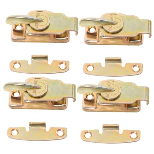 SEWACC 4 Stück Teiliges Möbelverbindungsset Robuste Abalone Schnallen Stabile Tisch und Sofaverbinder Unsichtbares Design Einfache Montage ohne Werkzeug für Erweiterungstische und SEWACC 4 Stück Teiliges Möbelverbindungsset Robuste Abalone Schnallen Stabile Tisch und Sofaverbinder Unsichtbares Design Einfache Montage ohne Werkzeug für Erweiterungstische und von SEWACC