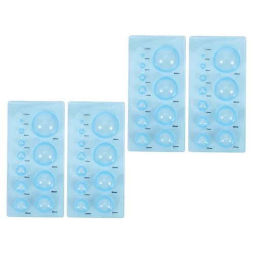 SEWACC 4 Stück Teiliges Paper Quilling Werkzeug Kugelförmige Form DIY Papier Bastelwerkzeug für Blumen Töpfe Figuren Leicht und Kompakt für Anfänger von SEWACC