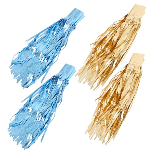SEWACC 4 Stück Teiliges Tinsel Fransen Vorhang Party Dekoration für Geburtstagsfeiern Hochzeiten und Schulveranstaltungen Leuchtende Farben Gold und Blau Installieren Auffälliges Design SEWACC 4 Stück Teiliges Tinsel Fransen Vorhang Party Dekoration für Geburtstagsfeiern Hochzeiten und Schulveranstaltungen Leuchtende Farben Gold und Blau Installieren Auffälliges Design von SEWACC