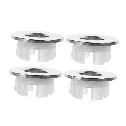 SEWACC 4 Stück Teiliges Überlaufabdeckung Waschbecken aus Kupfer Rundes Design Spritzschutz Bad Küchenspüle Überlaufdeckel Installieren Langlebig Kompakt SEWACC 4 Stück Teiliges Überlaufabdeckung Waschbecken aus Kupfer Rundes Design Spritzschutz Bad Küchenspüle Überlaufdeckel Installieren Langlebig Kompakt von SEWACC