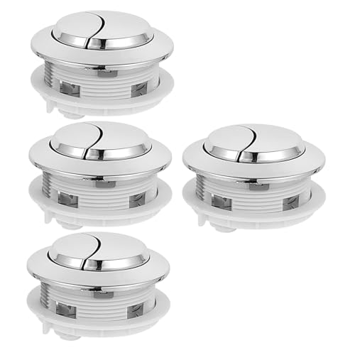 SEWACC 4 Stück Teiliges Wc spülkasten Druckknopf Toilettenspülknöpfe Rostfrei Leicht Langlebig Praktisches Ersatzteil für Toilettenspülung SEWACC 4 Stück Teiliges Wc spülkasten Druckknopf Toilettenspülknöpfe Rostfrei Leicht Langlebig Praktisches Ersatzteil für Toilettenspülung von SEWACC