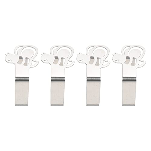 SEWACC 4 Stück Tischdeckenclips Rutschfeste Tischdecke Halter für Garten und Outdoor Bienendesign Langlebig und Einfach zu Bedienen für Partys und SEWACC 4 Stück Tischdeckenclips Rutschfeste Tischdecke Halter für Garten und Outdoor Bienendesign Langlebig und Einfach zu Bedienen für Partys und von SEWACC