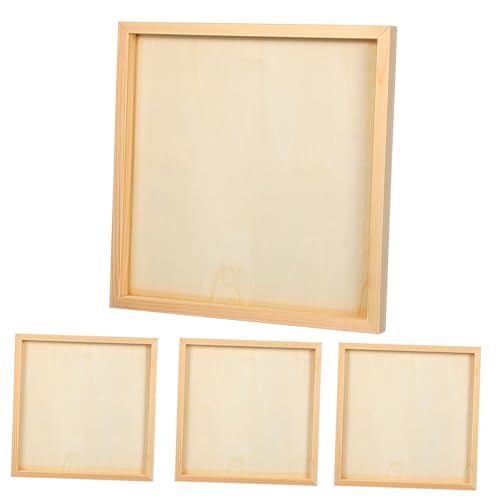 SEWACC 4 Stück Unlackierte Diy Bilderrahmen für Kreative Wand und Tischdekoration Vielseitige Holzrahmen für Persönliche Kunstprojekte und SEWACC 4 Stück Unlackierte Diy Bilderrahmen für Kreative Wand und Tischdekoration Vielseitige Holzrahmen für Persönliche Kunstprojekte und von SEWACC