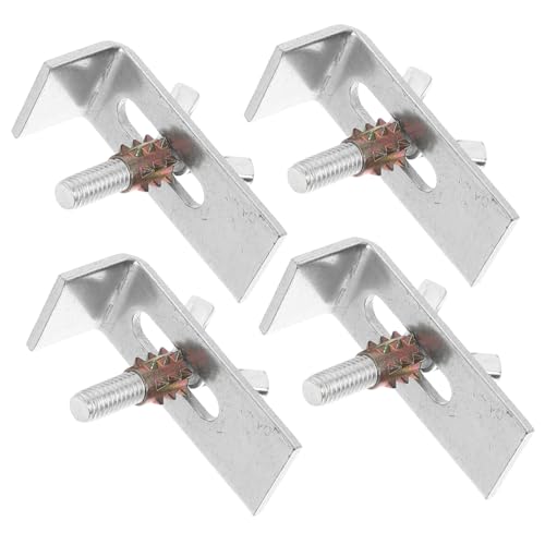 SEWACC 4 Stück Unterbauspüle Befestigungsset Teilig Feinschrauben Waschbecken Clips Montageklammern Stabil Halterung Waschbecken und Unterbau Spüle Reparatur Kit für Küche Badezimmer SEWACC 4 Stück Unterbauspüle Befestigungsset Teilig Feinschrauben Waschbecken Clips Montageklammern Stabil Halterung Waschbecken und Unterbau Spüle Reparatur Kit für Küche Badezimmer von SEWACC