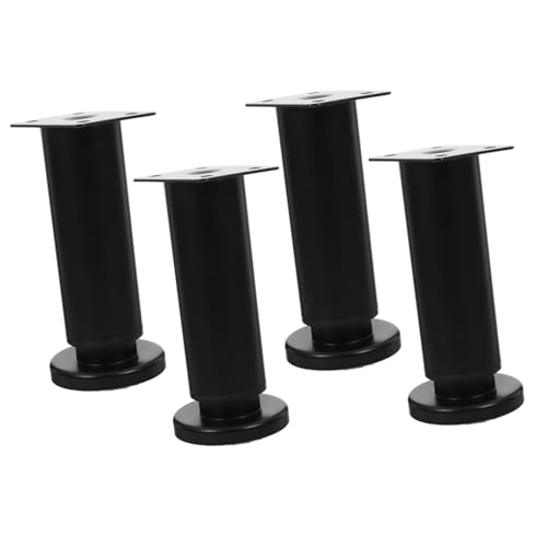 SEWACC 4 Stück Verstellbare Möbelbeine Möbelstützfüße mit Großer Auflagefläche Robust Geeignet für Schrank Sofa Tisch Stuhl Bett Vielseitige Ersatz Tischbeine von SEWACC