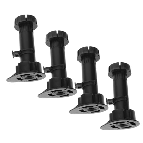 SEWACC 4 Stück Verstellbare Möbelfüße Höhenverstellbar Kunststoff Möbelbeine für Kommoden Schränke Tische mit Robuster Tragfähigkeit und Einfacher Montage SEWACC 4 Stück Verstellbare Möbelfüße Höhenverstellbar Kunststoff Möbelbeine für Kommoden Schränke Tische mit Robuster Tragfähigkeit und Einfacher Montage von SEWACC