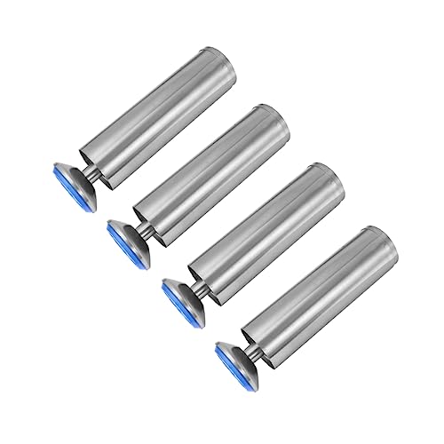 SEWACC 4 Stück möbelbeine Couch Beine Möbelauflagen Möbelbeinboden Unterstützung verstellbare Schrankbeine modern Sofa Füße für TV-Schränke Möbelnivellierungsbeine Silber SEWACC 4 Stück möbelbeine Couch Beine Möbelauflagen Möbelbeinboden Unterstützung verstellbare Schrankbeine modern Sofa Füße für TV-Schränke Möbelnivellierungsbeine Silber von SEWACC
