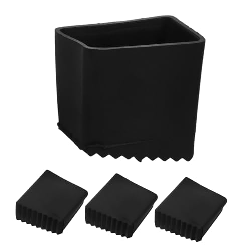SEWACC 4 Teilige Abdeckmatte Wiederverwendbar Für Fuß Und Sicherheitskonstruktionspads Professioneller Gummiersatz Steile Stoßfänger Für Zuhause Rutschfeste Fußpads Stabilisator von SEWACC