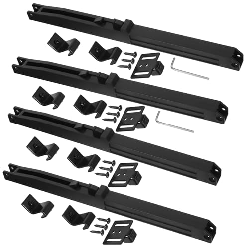 SEWACC 4 Teilige Dämpfungspuffer Soft Close Dämpfer Scheunentor Soft Close Scheunentor Hardware Kits Türpufferpuffer Für Scheunentorschließer Dämpferpuffer Türen Hardware von SEWACC