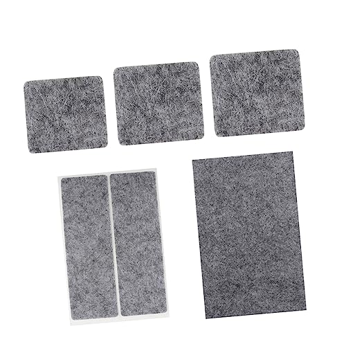 SEWACC 5 Stück Stuhlbein Schutzpads Teiliges Filz Möbel Bodenschoner Rutsch Tisch Fußmatten für Wohnzimmer Büro Zuhause Kratzschutz Lärmminderung von SEWACC