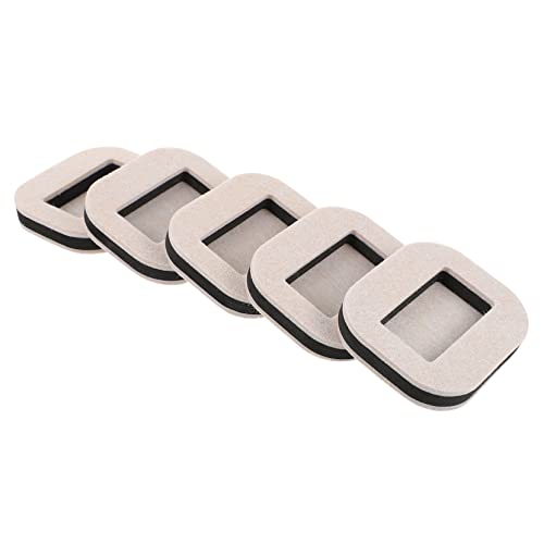 SEWACC 5 Stück Teiliges Filzgleiter für Möbelräder rutschfeste Untersetzer mit Schalldämpfendem Vibrationsreduzierendem Filzboden Geeignet für Bürostühle Babybetten Sofas und Sowie SEWACC 5 Stück Teiliges Filzgleiter für Möbelräder rutschfeste Untersetzer mit Schalldämpfendem Vibrationsreduzierendem Filzboden Geeignet für Bürostühle Babybetten Sofas und Sowie von SEWACC