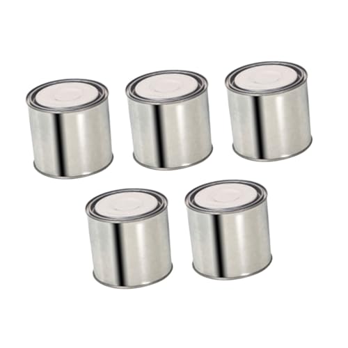 SEWACC 5 Stück Teiliges Metall Öl Farbbehälter mit Dicht Schließendem Deckel Langlebig Tragbar Hochwertigem Weißblech für Pigment und Farblagerung Einfach zu Öffnen Laufsicher SEWACC 5 Stück Teiliges Metall Öl Farbbehälter mit Dicht Schließendem Deckel Langlebig Tragbar Hochwertigem Weißblech für Pigment und Farblagerung Einfach zu Öffnen Laufsicher von SEWACC