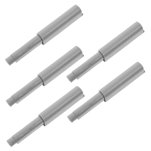 SEWACC 5 Stück Teiliges Push button Schranktürverschluss mit Magnetfunktion Selbstschließend Einfache Montage Passend für Küchenschränke Schützt Türpaneele vor Verschleiß Langlebiger von SEWACC