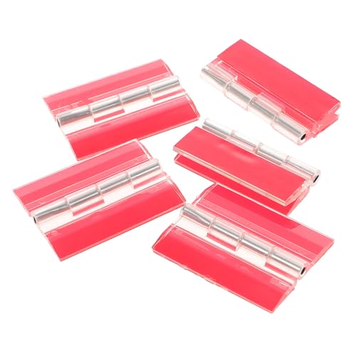 SEWACC 5 Stück Teiliges Selbstklebendes Acrylscharnier Transparent Robust und Verschleißfest für Möbel Aquariumdeckel und Kunststoffplatten mit Doppelseitigem Klebeband Einfache Montage SEWACC 5 Stück Teiliges Selbstklebendes Acrylscharnier Transparent Robust und Verschleißfest für Möbel Aquariumdeckel und Kunststoffplatten mit Doppelseitigem Klebeband Einfache Montage von SEWACC
