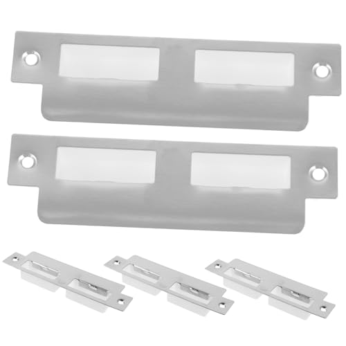 SEWACC 5 Stück Teiliges Türsicherheits Verstellbare Türschließbleche für und Haustüren Robuste Türverstärkung Einfache Installation und Langlebige Nutzung von SEWACC
