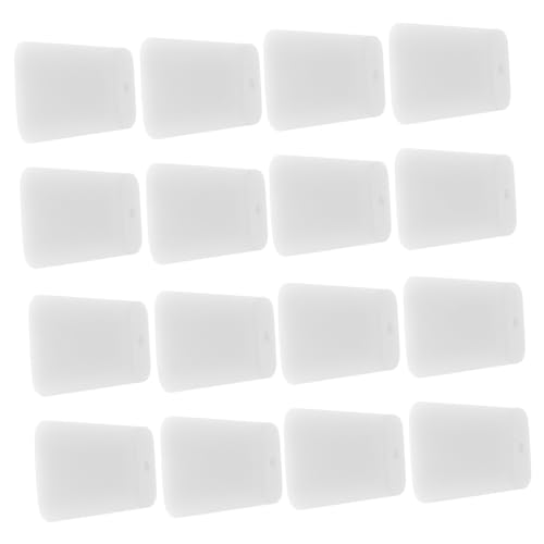 SEWACC 50 Stück Gummi Füße für Küchenspüle Abtropfgestell Rutschfeste Elastische Schutzfüße für Spülbecken Vielseitig Einsetzbar für Abtropfgestelle Waschbecken Bad und Balkon Weiß von SEWACC