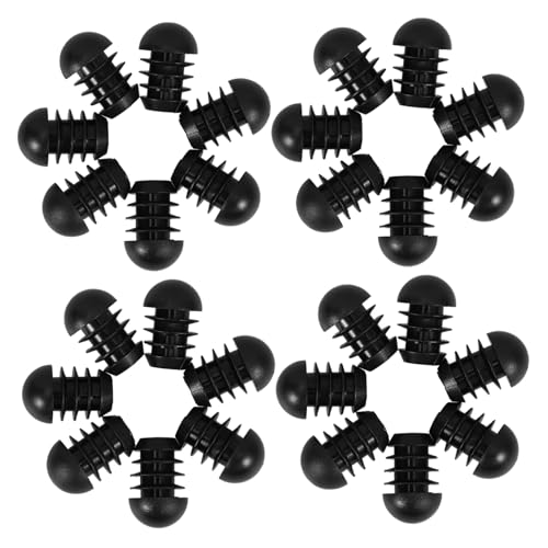 SEWACC 50 Stück Kunststoff Rohrstopfen Rundrohrstopfen Möbel Bein Schutzkappen Möbelgleiter Geräuschdämmend Strapazierfähig und Installieren für Möbel und Rohrenden SEWACC 50 Stück Kunststoff Rohrstopfen Rundrohrstopfen Möbel Bein Schutzkappen Möbelgleiter Geräuschdämmend Strapazierfähig und Installieren für Möbel und Rohrenden von SEWACC