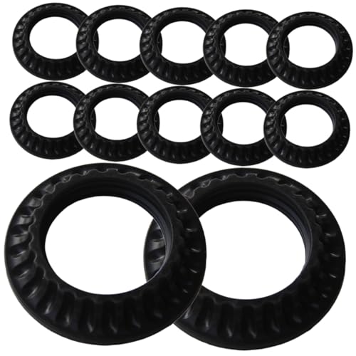 SEWACC 50 Stück Lampenfassung Ringe aus Feuerfestem Nylon Rutschfeste Lampenschirmhalterung Praktische Sicherungsringe für Gewindefassung Langlebig und Vielseitig Einsetzbar SEWACC 50 Stück Lampenfassung Ringe aus Feuerfestem Nylon Rutschfeste Lampenschirmhalterung Praktische Sicherungsringe für Gewindefassung Langlebig und Vielseitig Einsetzbar von SEWACC