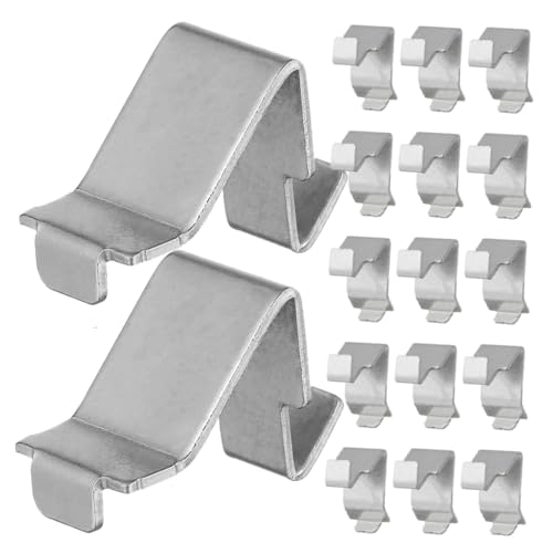 SEWACC 50 Stück Metall Regalbodenträger Schwerlast Clips für Aktenschrank Bücherregal Schrank Abnehmbare Mini Halteklammern für Vielseitige Regalstütze und Einfache Ablageanpassung SEWACC 50 Stück Metall Regalbodenträger Schwerlast Clips für Aktenschrank Bücherregal Schrank Abnehmbare Mini Halteklammern für Vielseitige Regalstütze und Einfache Ablageanpassung von SEWACC