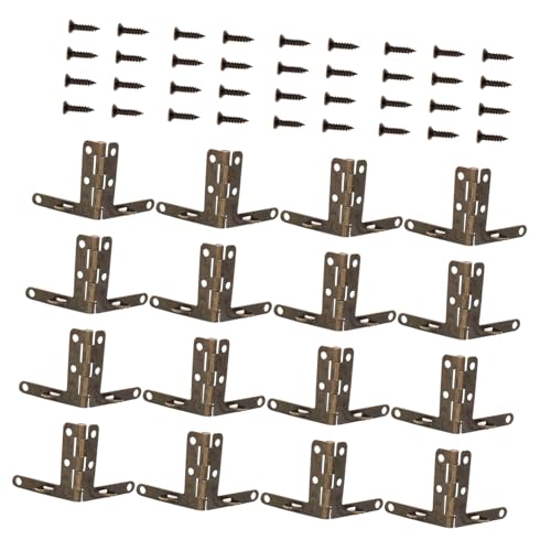 SEWACC 50 Stück Teiliges Metall scharniere in Antikbronze Dekorative Holzbox beschläge Langlebige Haushalts scharniere Einfache Montage für Schmuck Geschenkboxen SEWACC 50 Stück Teiliges Metall scharniere in Antikbronze Dekorative Holzbox beschläge Langlebige Haushalts scharniere Einfache Montage für Schmuck Geschenkboxen von SEWACC