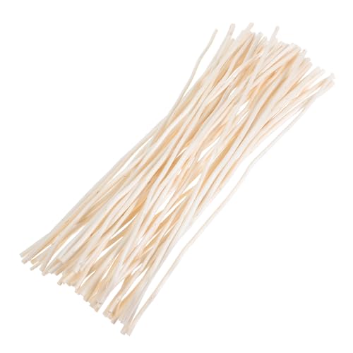 SEWACC 50 Stück Weiße Getrocknete Gewundene Weidenzweige aus Robustem Holz Natürliche Dekoration für Vasen DIY Kränze Blumenarrangements Zen Inspirierte Wohn und Hochzeitsdeko von SEWACC