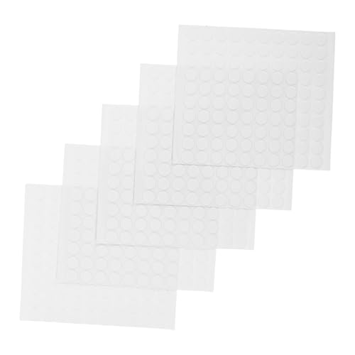 SEWACC 500 Stück Transparente Doppelseitige Klebepunkte aus Starkem Acryl Spurlos Ablösbar Selbstklebend Runde Nano Klebe Pads Wiederverwendbar für Basteln Poster und Wanddekoration SEWACC 500 Stück Transparente Doppelseitige Klebepunkte aus Starkem Acryl Spurlos Ablösbar Selbstklebend Runde Nano Klebe Pads Wiederverwendbar für Basteln Poster und Wanddekoration von SEWACC