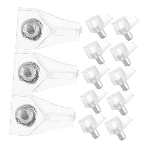 SEWACC 500 Stück Transparente Einlegeboden Halter aus Kunststoff Robuste Regalbodenträger für Küchen Schrank Bücherregal Einfache Montage Vielseitig Einsetzbare Regalhalterungen SEWACC 500 Stück Transparente Einlegeboden Halter aus Kunststoff Robuste Regalbodenträger für Küchen Schrank Bücherregal Einfache Montage Vielseitig Einsetzbare Regalhalterungen von SEWACC