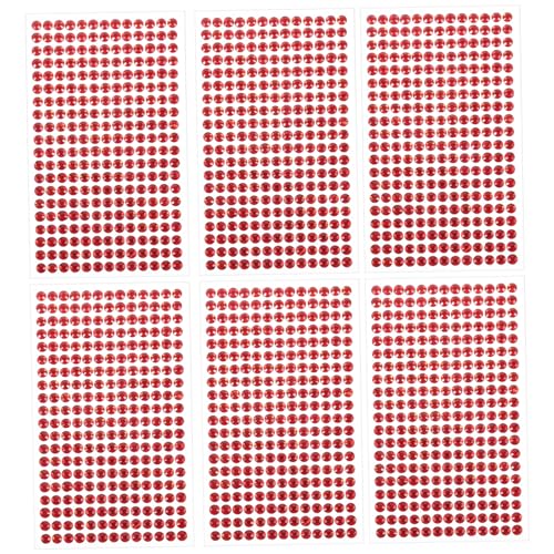 SEWACC 6blätter Edelsteine Selbstklebend Acryl-bastel-edelstein-Aufkleber Zum Basteln Und Dekorieren Klebesteine Für Handarbeiten Und Handydekorationen Bastelsteine Zum Aufkleben Für Kart SEWACC 6blätter Edelsteine Selbstklebend Acryl-bastel-edelstein-Aufkleber Zum Basteln Und Dekorieren Klebesteine Für Handarbeiten Und Handydekorationen Bastelsteine Zum Aufkleben Für Kart von SEWACC